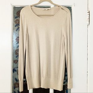 LOFT Metallic Sweater